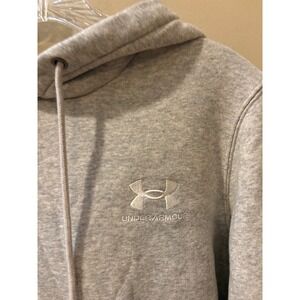 Under Armour Women's Gray Hoodie Sweatshirt Size SM PCH Kangaroo Pocket